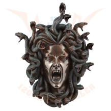 Kopf der Medusa, Wandrelief